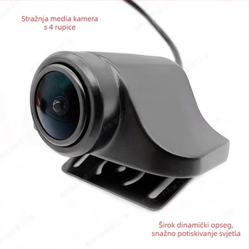 Dash kamera AHD 1080p, 170° široki kut, kućište od cinkove legure, 12V napajanje, Sony 1080p stražnja kamera