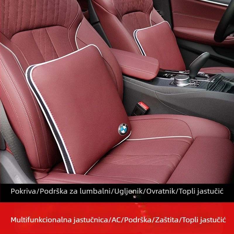 Jastučnica za potporu glave i lumbalne potpore za BMW 3. i 5. seriju, X3/X5/X6 — jastuk za vrat s memorijskom penom