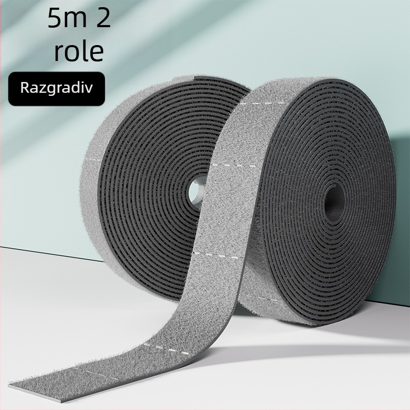 Organizator kablova s Velcro trakom – Univerzalni držač kablova za stol (Materijal: Silk Flower; Stil: Universalno; Uvoz: Ne)