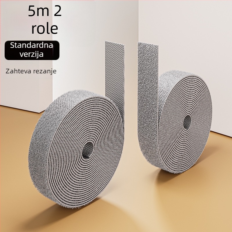 Organizator kablova s Velcro trakom – Univerzalni držač kablova za stol (Materijal: Silk Flower; Stil: Universalno; Uvoz: Ne)