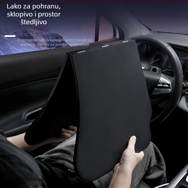 Laihu automobilni višenamjenski sklopivi stol, umjetna ploča, ugradnja, univerzalna kompatibilnost