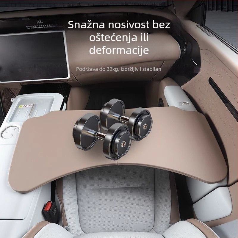 Sklopivi automobilni stol za prednje sjedalo za suvozača, stol za objedovanje, kompatibilan s Avita 07 serijom