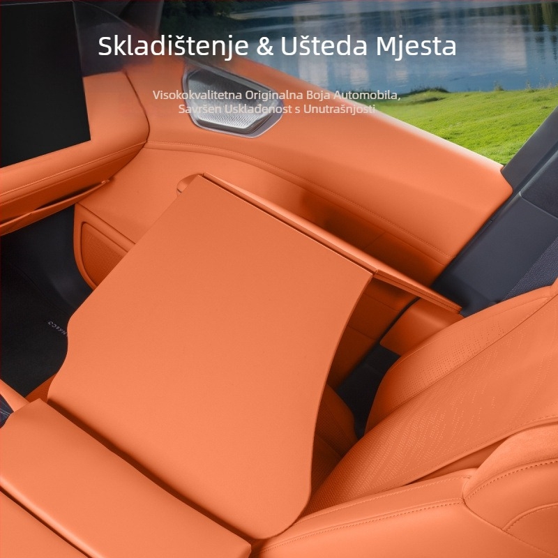 Good steps LK mala automobilska stolna ploča za stražnju klupu Lynk & Co 900 — stol za laptop ili obrok, bez logotipa