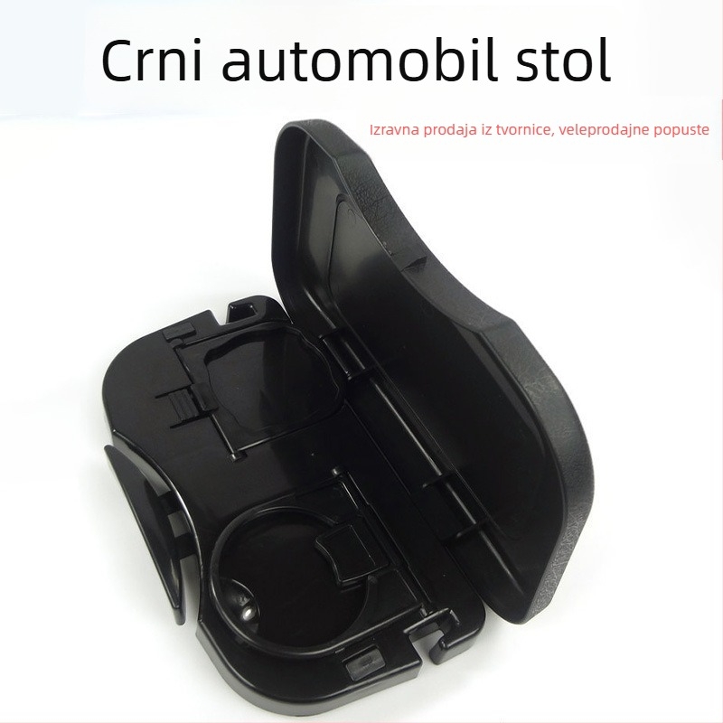 Sklopivi stol za stražnje sjedalo automobila, ABS plastika, sklopiv i lagan za nošenje, pogodan za jelo, laptop i studij