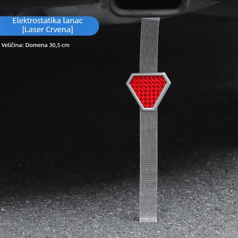 xbull antistatični zemljosni eliminator za automobile i kamione, cinkova legura, prilagodljiva obrada