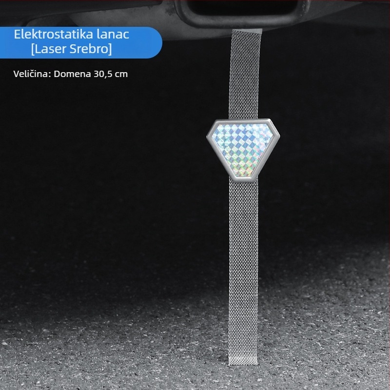 xbull antistatični zemljosni eliminator za automobile i kamione, cinkova legura, prilagodljiva obrada