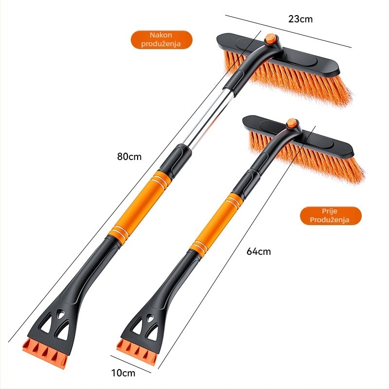 Auto alat za uklanjanje snijega s četkom za snijeg i četkom za odmrzavanje stakla | Materijal: ABS, PP, EVA | Marka: Shunwei