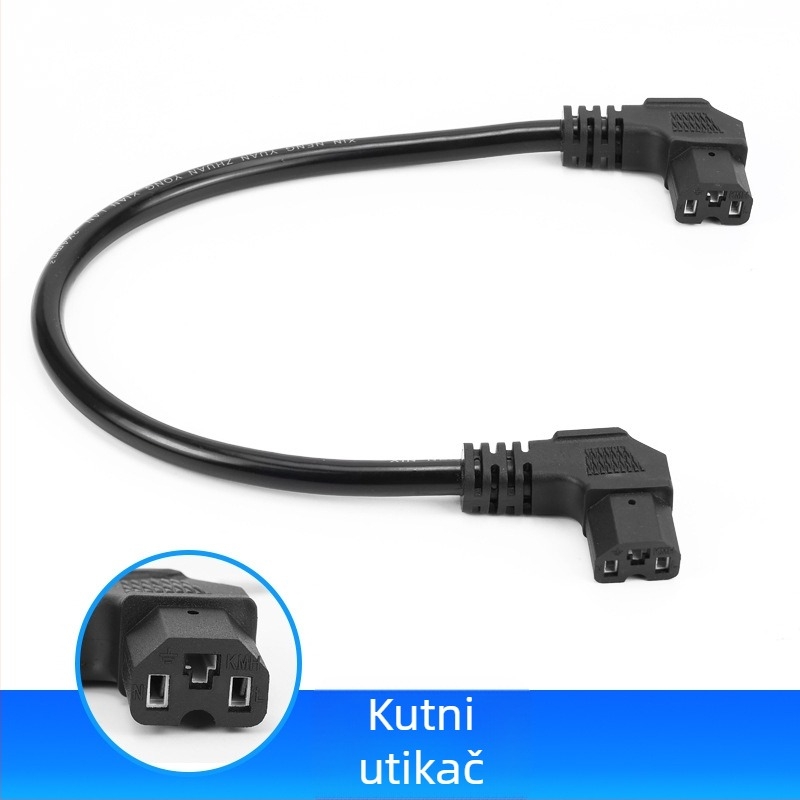 Kabel baterije za električna vozila s dvostrukim ženskim priključcima – produženje, debeli čisti bakreni vodič