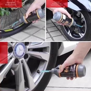 Tekućina za popravak guma za automobile, motocikle, električna vozila i bicikle — Marka Strength, Materijal Konvencionalan, Bez prilagođavanja, Bez licenciranih privatnih marki
