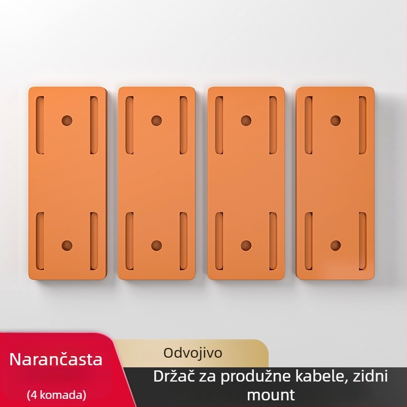 Držač za zidni produžni kabel, materijal: svila, stil: universalni, organizator kablova