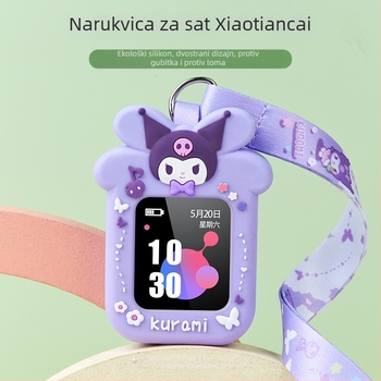Silikonska zaštitna maska za dječji sat Little Genius s lancem oko vrata, kompatibilna s modelima Z9, Z8 Junior, Z7S, Z6, D2, Z1, Q1