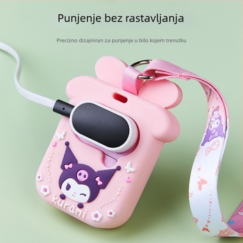 Silikonska zaštitna maska za dječji sat Little Genius s lancem oko vrata, kompatibilna s modelima Z9, Z8 Junior, Z7S, Z6, D2, Z1, Q1