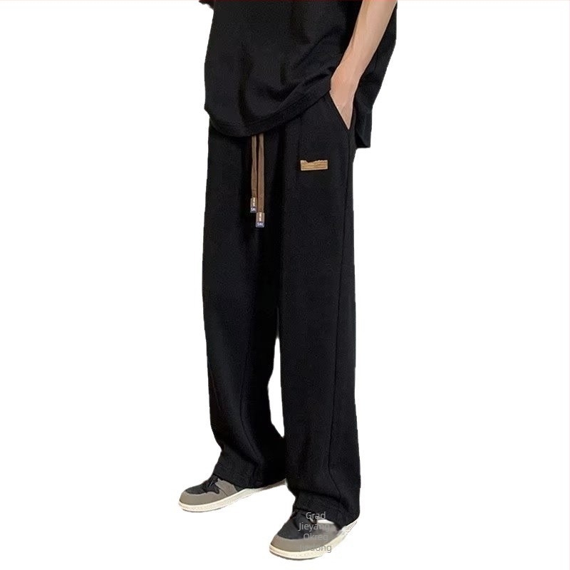 Muške hlače s ravnim krojem od korduroja, flis podstava, srednji pojas, s remenom i čvorom zatvaranja, zima