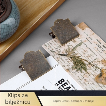 Držač za dnevnik - kvadratni klip za račune i bilješke - Fang jiaheng - željezo