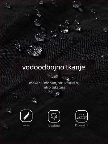 Muške kargo hlače s vodootpornim najlonom, labavi kroj, srednja struka, ravne nogavice