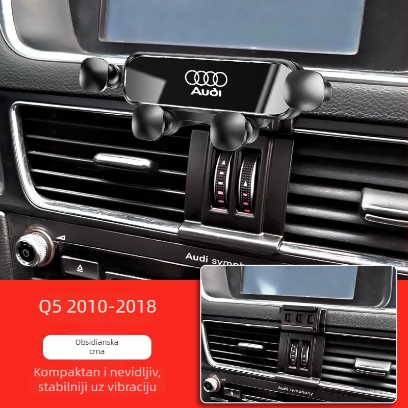 Senzhong Držač telefona za Audi na ploči automobila, Snap-On ugradnja, stil četiri točke zrcala