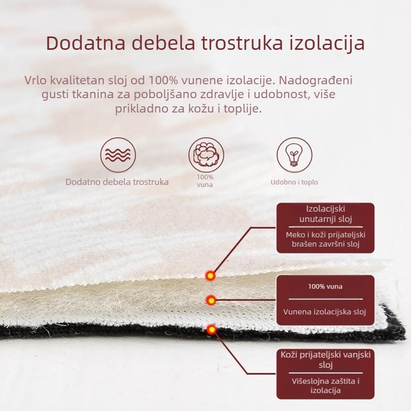 Muški termalni prsluk s fleeceom, bezšivena konstrukcija, 3-slojna konstrukcija, V-izrez, poliestera vlakno 80–90%, gramža tkanine 251–300 g/m²