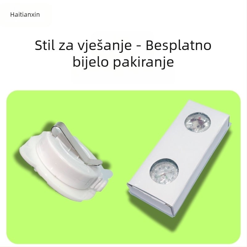 Sestrinski džepni sat s izvlačnom kopčom, svijetleći karikaturistički stil, kvarcni pogon, silikonska narukvica