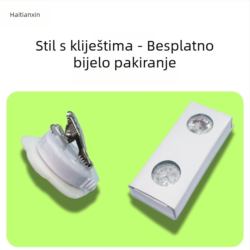 Sestrinski džepni sat s izvlačnom kopčom, svijetleći karikaturistički stil, kvarcni pogon, silikonska narukvica
