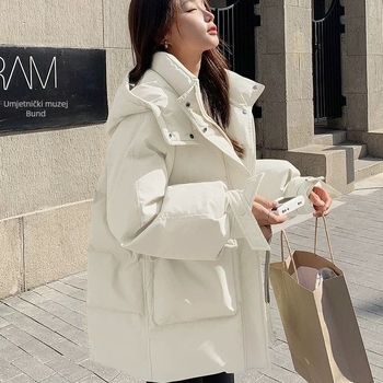 Ženska pamučna punjena jakna, ultra kratka, bez rukava, polo ovratnik, chenille tkanina s elastanom