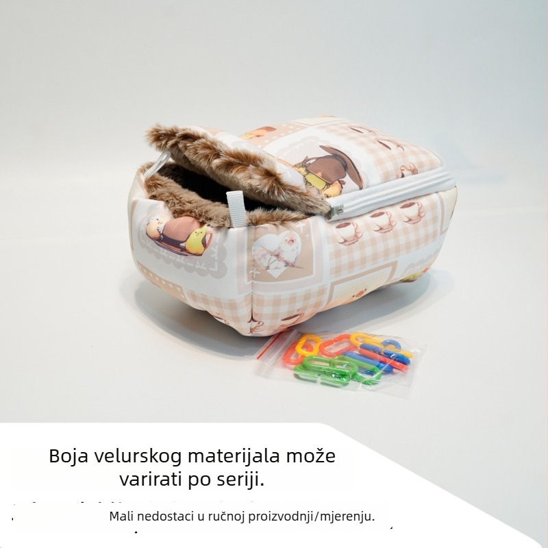 Zimsko ptičje gnijezdo - pamuk, Dong wow marka, pogodno za papige i male sisavce