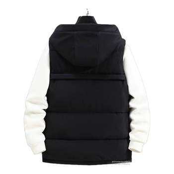 Muški Corduroy prsluk, uski kroj, japanski radni stil, pulover s prednjim jednim gumbom