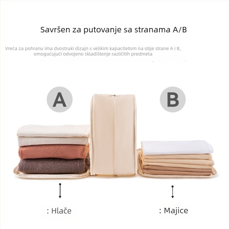 TRAVEL RABBIT torba za odlaganje odjeće, kubnog oblika, najlon, višenamjenska za putovanja, model RAB-007
