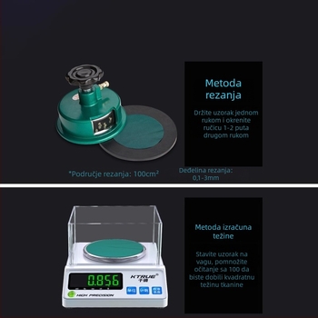 Elektronička vaga za nakit, brenda Qianque, model Jewelry scale; za mjerenje tekstila i tkanina, papir i karton; uzorkovanje u gramima; disk za perje