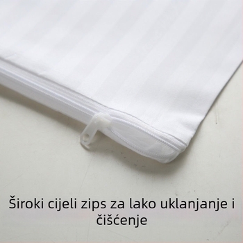 Dvostruki pamučni navlaka za jastuk s unutarnjim slojem, plosnata tkanina, udio vlakana 31–50%, digitalni tisak, jednostavan stil