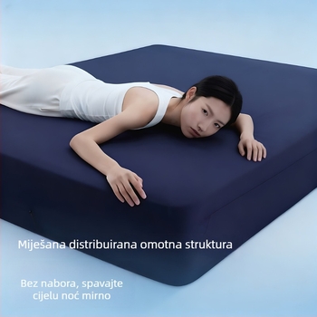 Elastična plahta za krevet s motivom planete, duboki san, zaštita madraca, sve sezone, jednobojna, moderni minimalistički stil