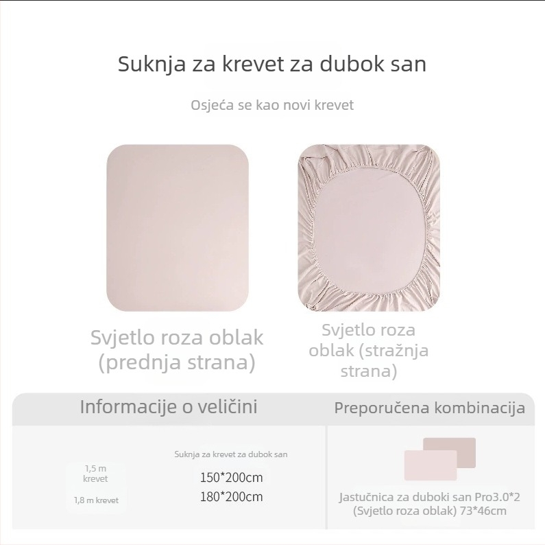 Elastična plahta za krevet s motivom planete, duboki san, zaštita madraca, sve sezone, jednobojna, moderni minimalistički stil