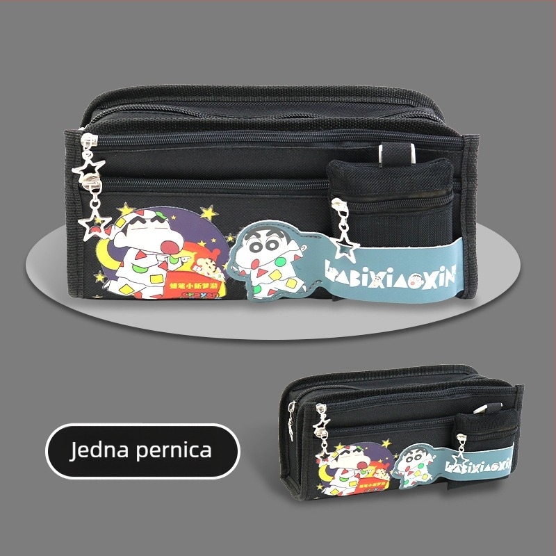 Pikachu pernica velike kapacitete – školska kutija za pribor, platno, Anime brend, korejski stil