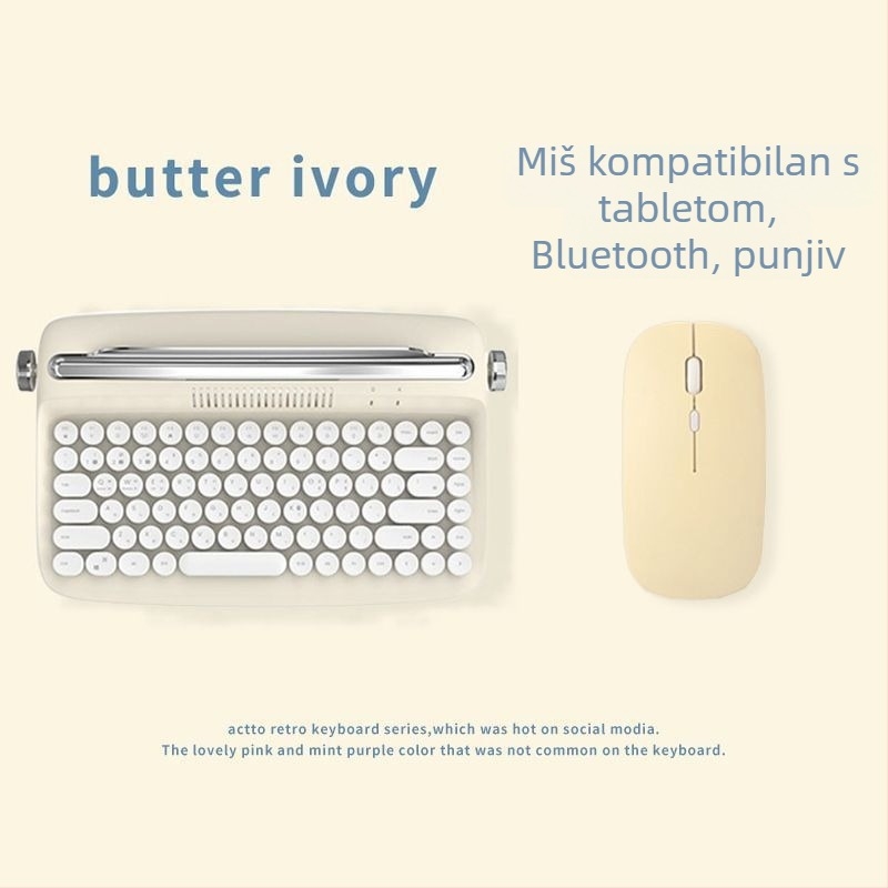 Bežična Bluetooth tipkovnica za iPad i tablete, univerzalna kompatibilnost, OEM obrada, težina 230 g