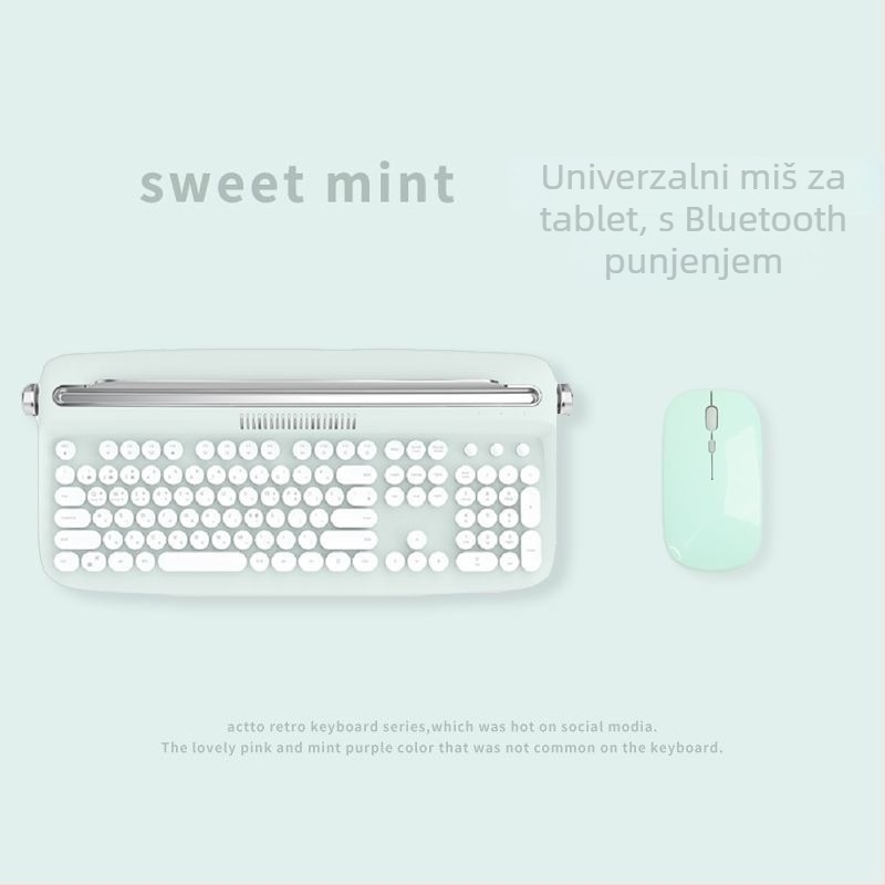 Bežična Bluetooth tipkovnica za iPad i tablete, univerzalna kompatibilnost, OEM obrada, težina 230 g