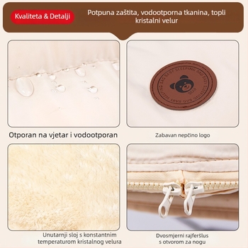 Sjedalo kolica – poliester vlakno, podrijetlo Guangzhou, domaći proizvod