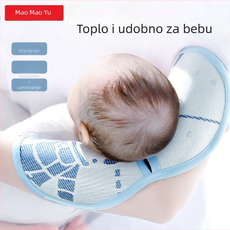Drizzle Dječji jastučić za ruku, prozračan ice silk materijal, za djecu od 0 do 12 mjeseci, dječji madrac