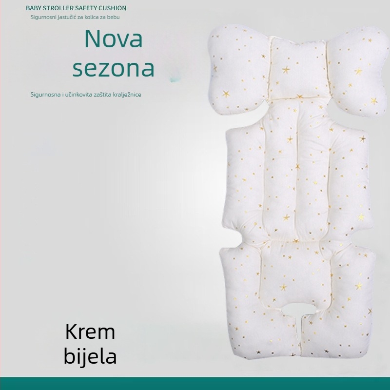 Jastučić za kolica za bebu, pamuk, 0–1 godina, prostirka za kolicu