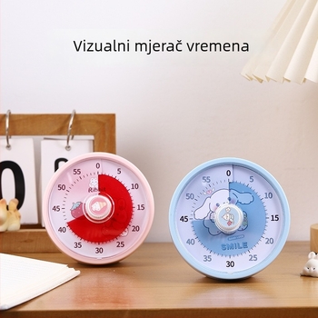 Vizualni mjerač vremena za učenike i djecu – mjerač samodiscipline za učenje, kuhanje i pečenje