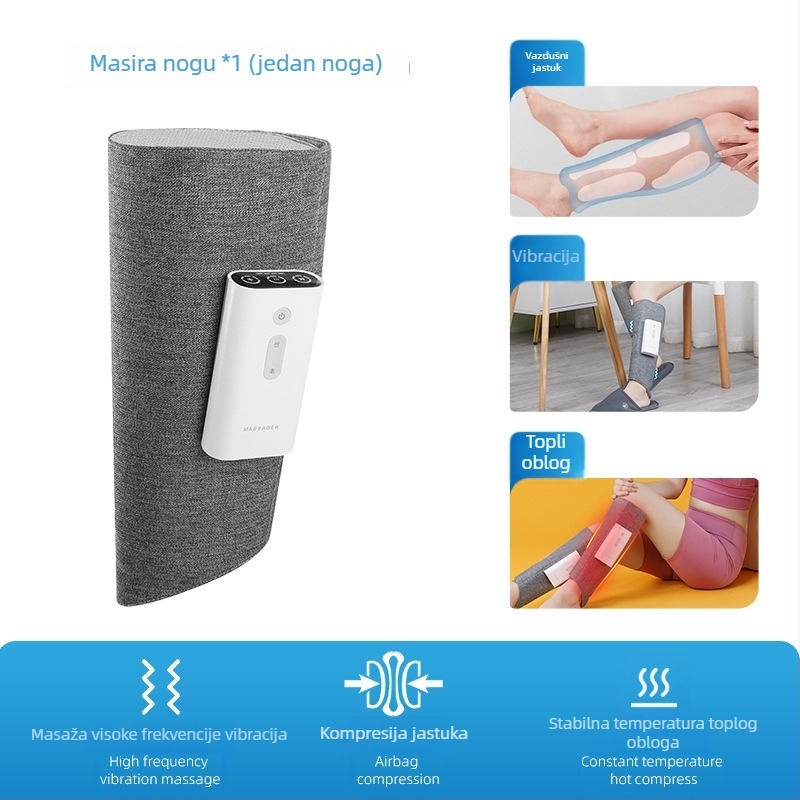 Masažer za noge, model K705, infracrveno svjetlo, 3 brzine, pneumatsko pritiskanje/motorna vibracija, težina 454 g