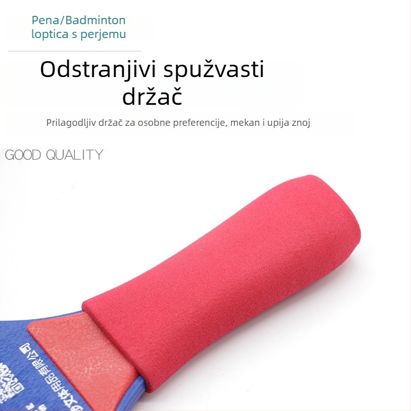 Raketa za stolni tenis Dance Sail – drvena osnova, guma straight glue, izravni udar