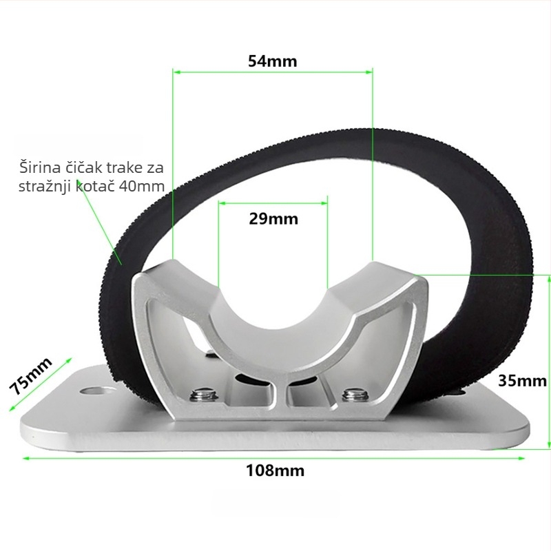 Držač stražnjeg kotača za auto biciklistički nosač