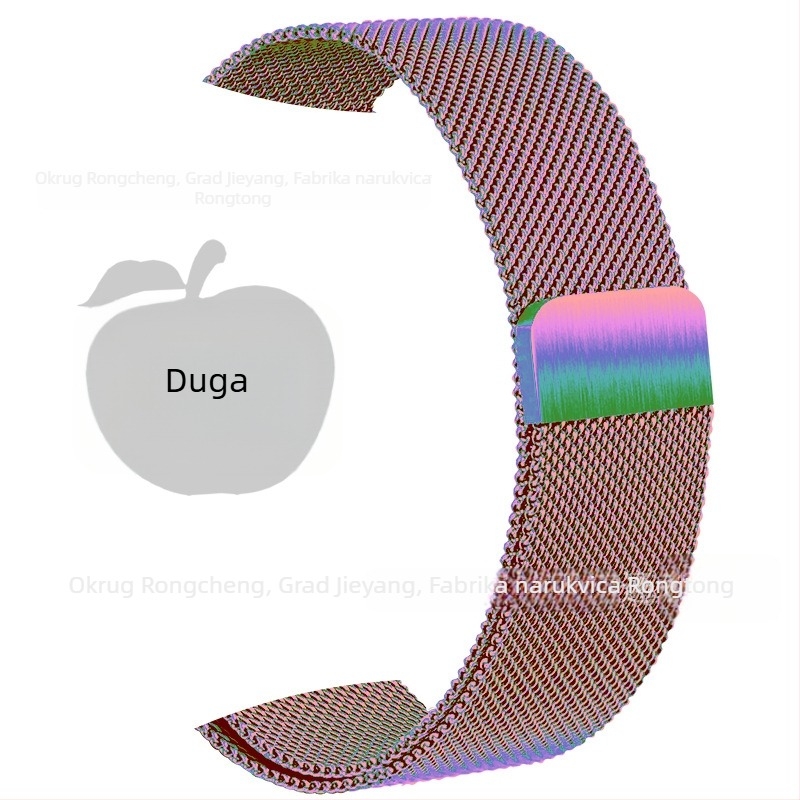 Nerđajući čelični Milanese remen za Apple Watch s magnetskim kopčom — 30 g, moderan stil