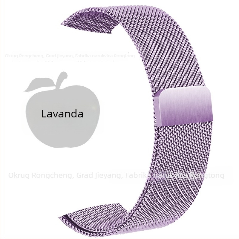 Nerđajući čelični Milanese remen za Apple Watch s magnetskim kopčom — 30 g, moderan stil