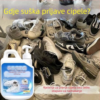 Pjena za čišćenje cipela za dezinfekciju i izbjeljivanje — bez četke, za mrežaste tenisice