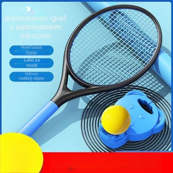 Meipin Dragon Teniski trener — okvir od aluminijske legure, najlonske uzice, samostalni trening s linijom odskoka, set za početnike