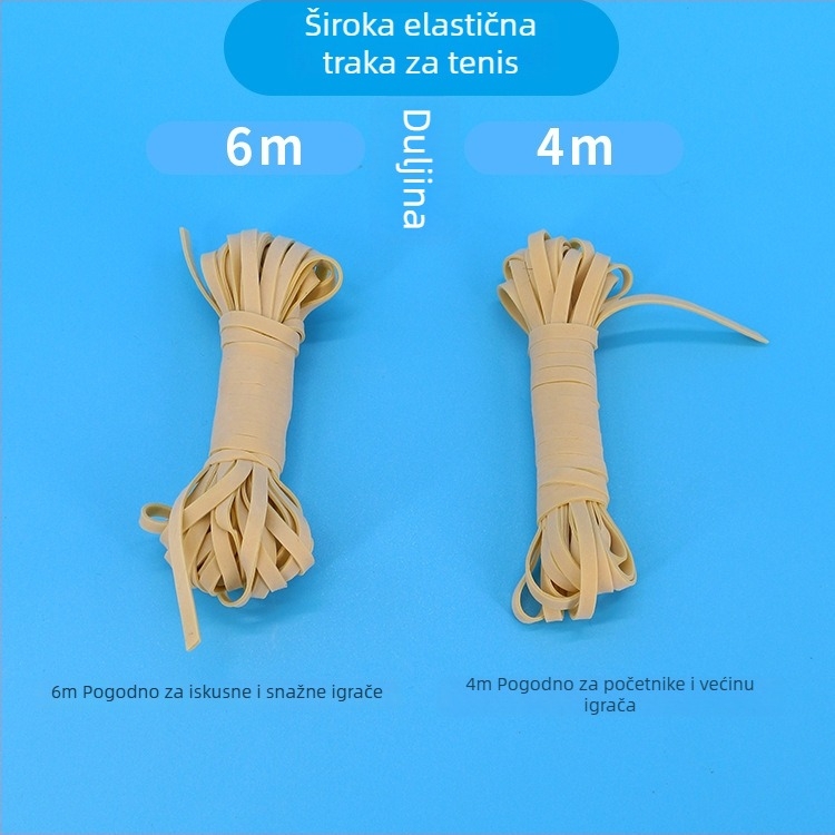 Uže za tenis trening za samostalnu praksu - elastično, visoko izdržljivo linija odskoka