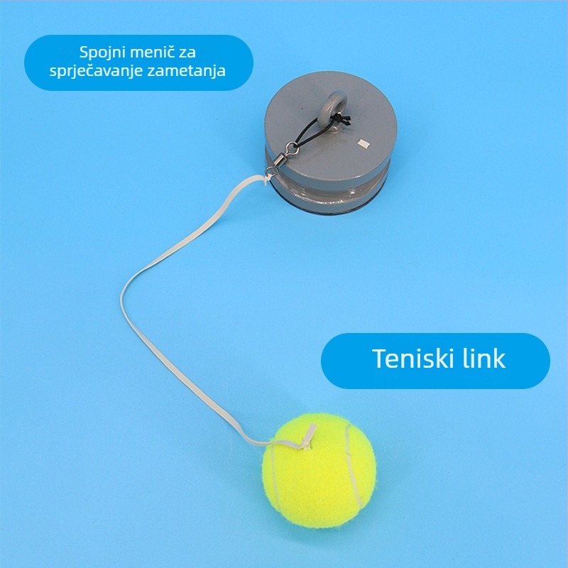 Uže za tenis trening za samostalnu praksu - elastično, visoko izdržljivo linija odskoka