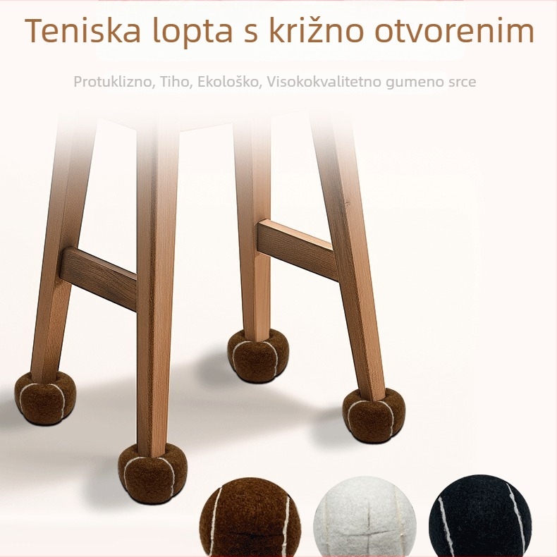 Gumene navlake za noge stola i stolice — protuklizne, otporne na habanje, tihe (materijal: guma; namjena: noge stola i stolice)