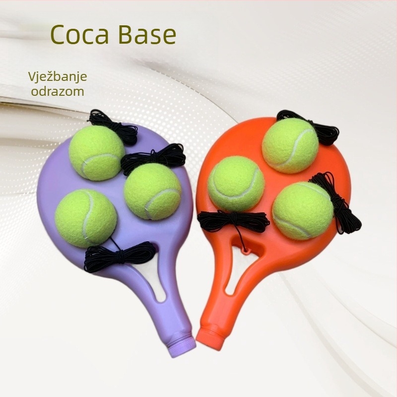 Osnova tenisa s užetom — samostalni trenerski set, PE materijal, 100 komada