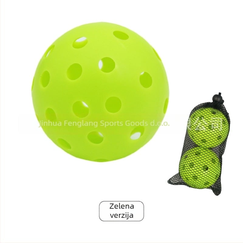 Pickleball lopta za vanjski trening, 40 rupa, TPES materijal, masa 23 g